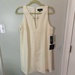 lulus cream NWT dress